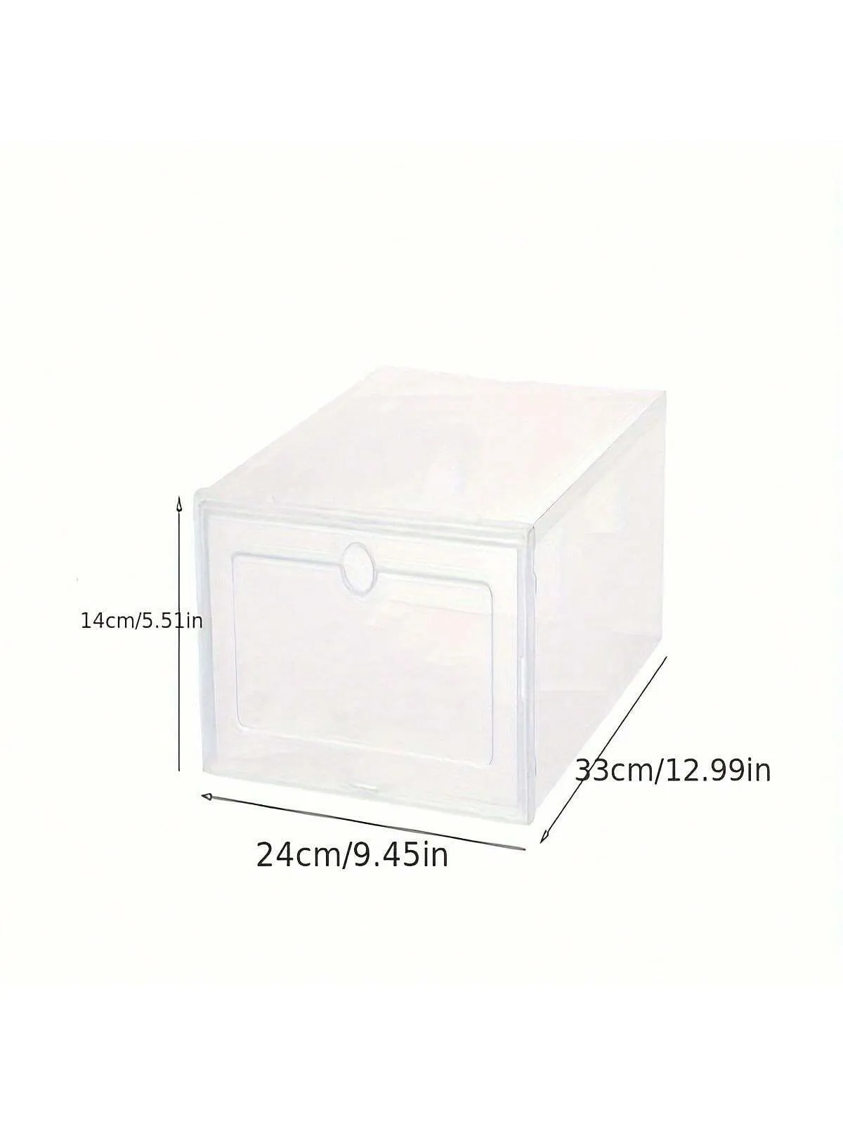 1/3/6-Pack Clear Plastic Shoe Storage Boxes With Drawer Design, Waterproof Multipurpose Home Shoe Organizer For Men And Women, Dustproof And Moi