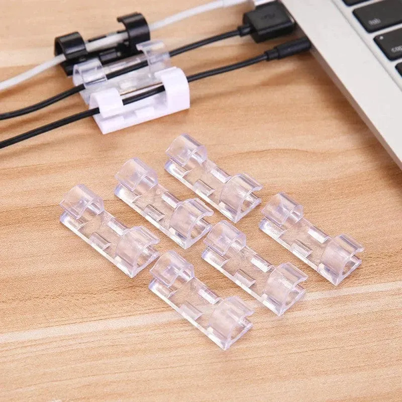 16pcs / Pack Wire Organizer Cable Clip (4cm X 1.5cm)