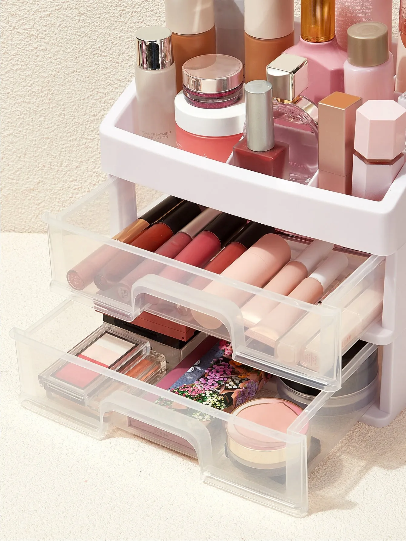 1pc Multi-layer Cosmetic Storage Box