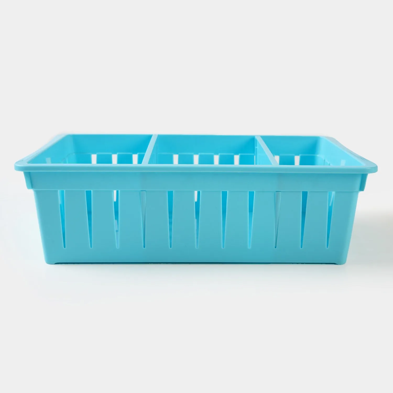 3 Partition Adjustable Plastic Basket