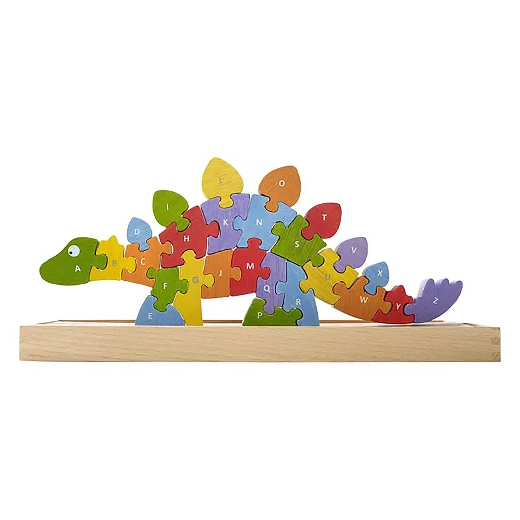 A To Z Puzzle Dinosaur