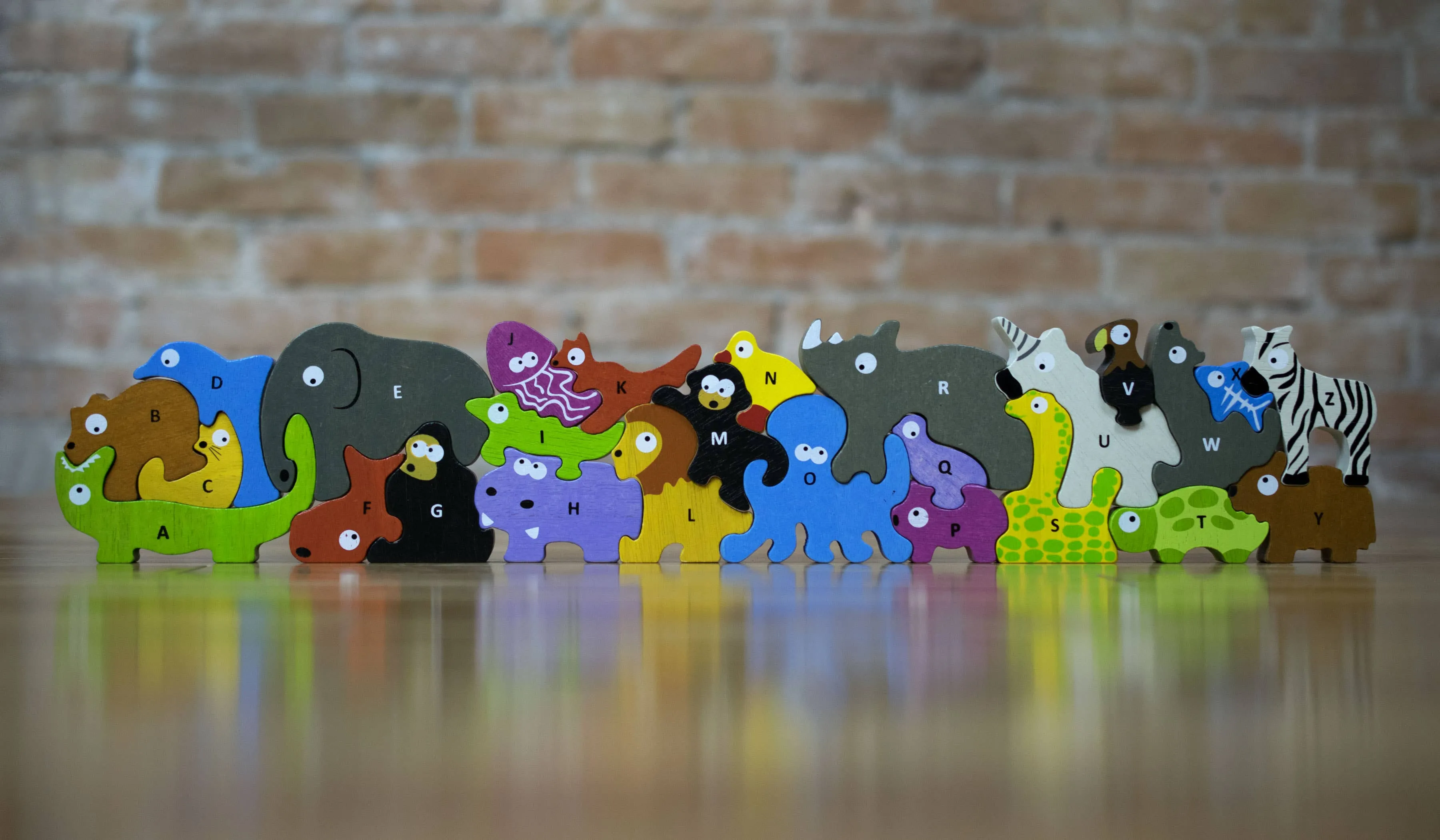 Animal Parade A to Z Puzzle