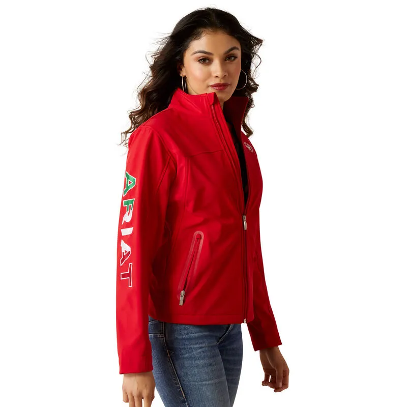 Ariat Ladies Classic Team Softshell MEXICO Jacket Style 10033526