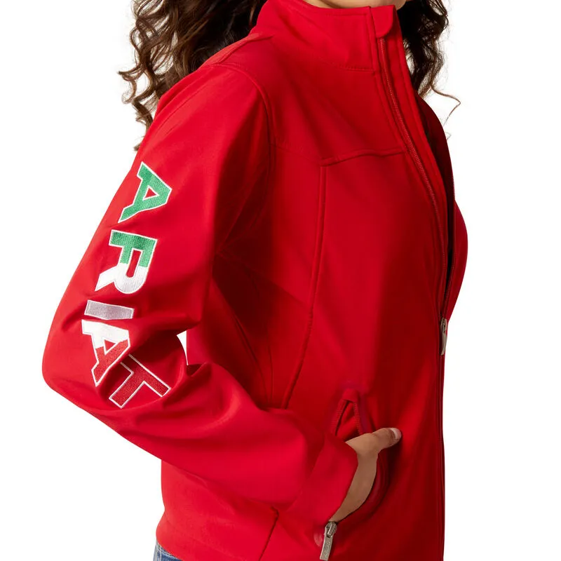 Ariat Ladies Classic Team Softshell MEXICO Jacket Style 10033526