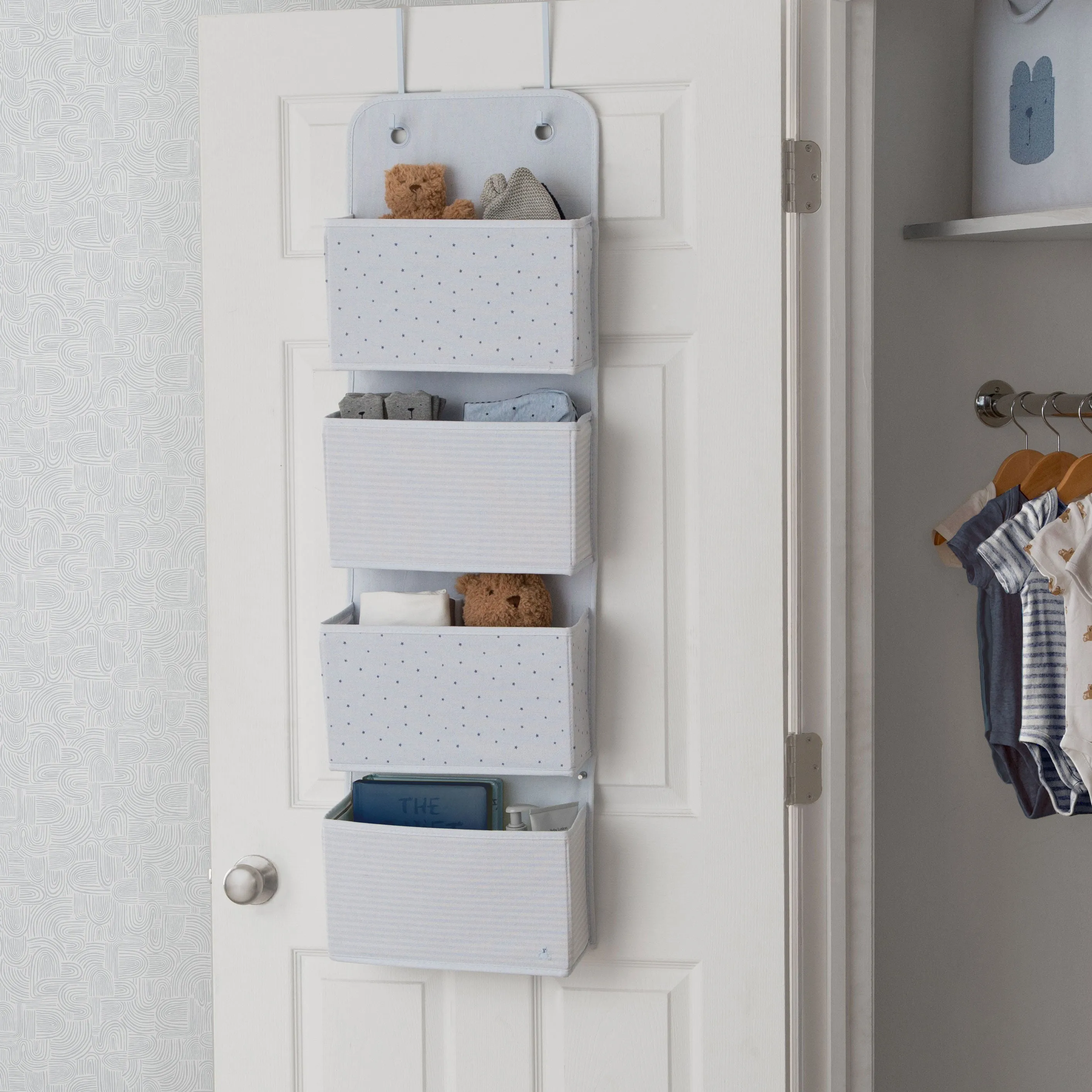 babyGap 2-Pack Over the Door Storage Organizer with 4 Pockets