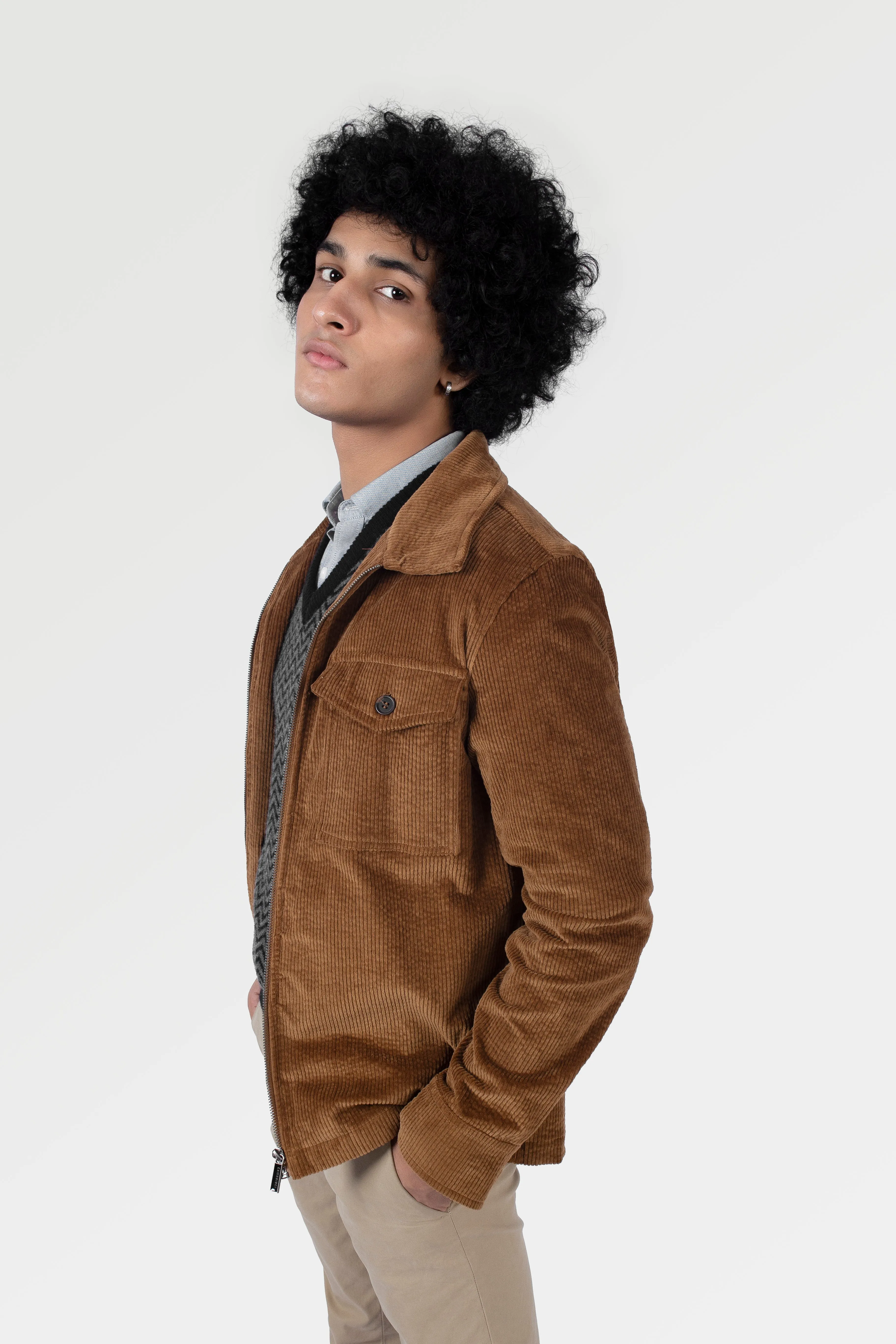 Brown Corduroy Jacket