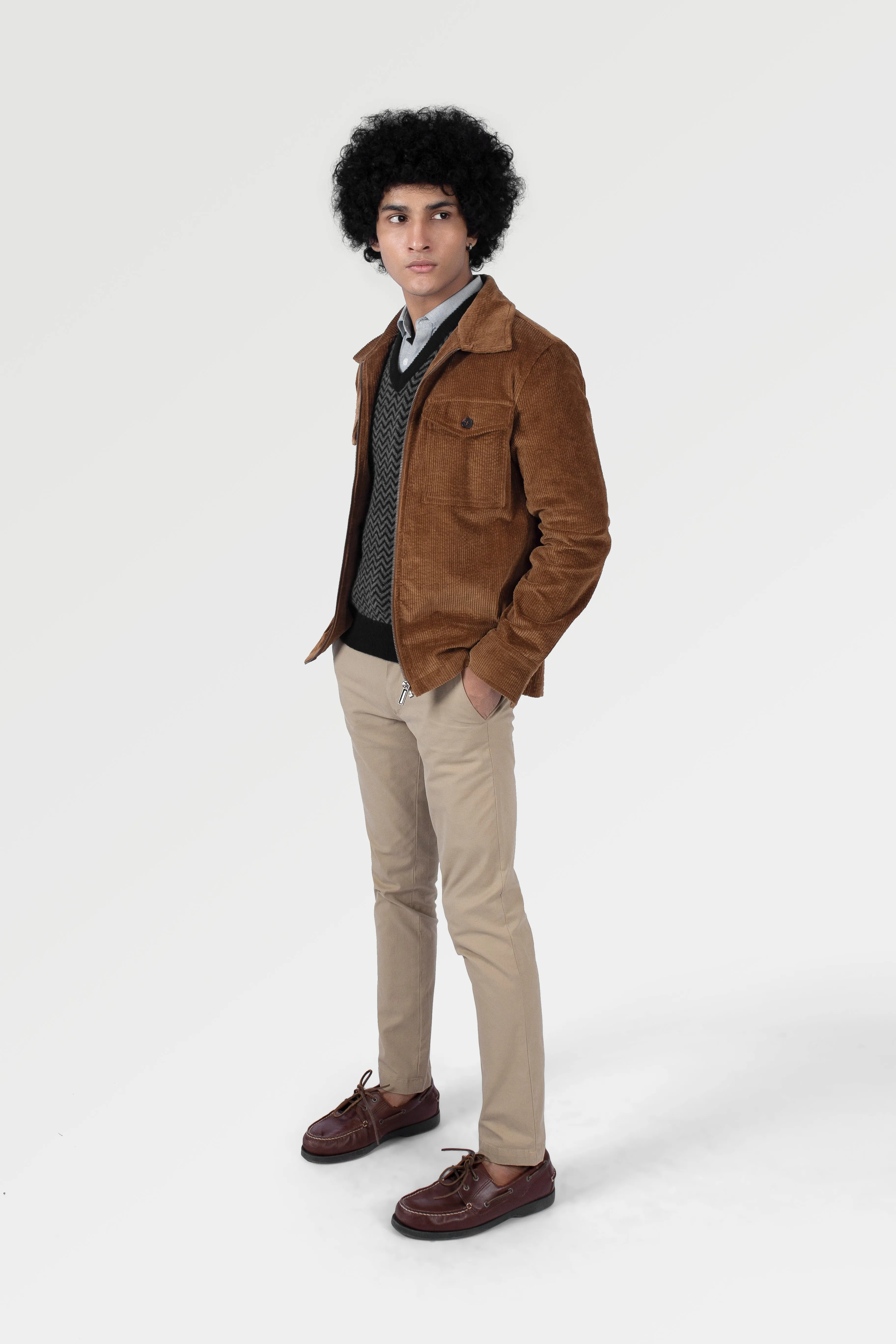 Brown Corduroy Jacket