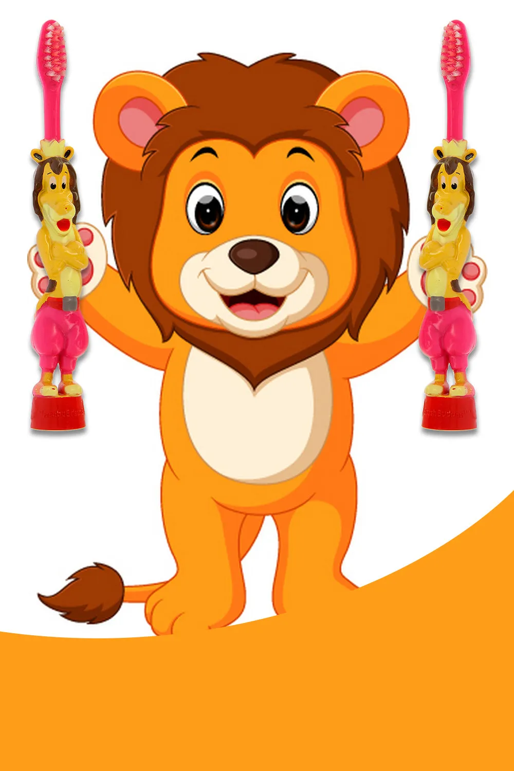 Brush Buddies Stand-in Leo (Lion) Toothbrush