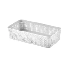 Cascade Large Rectangular Knitted Plastic Storage 1.6L