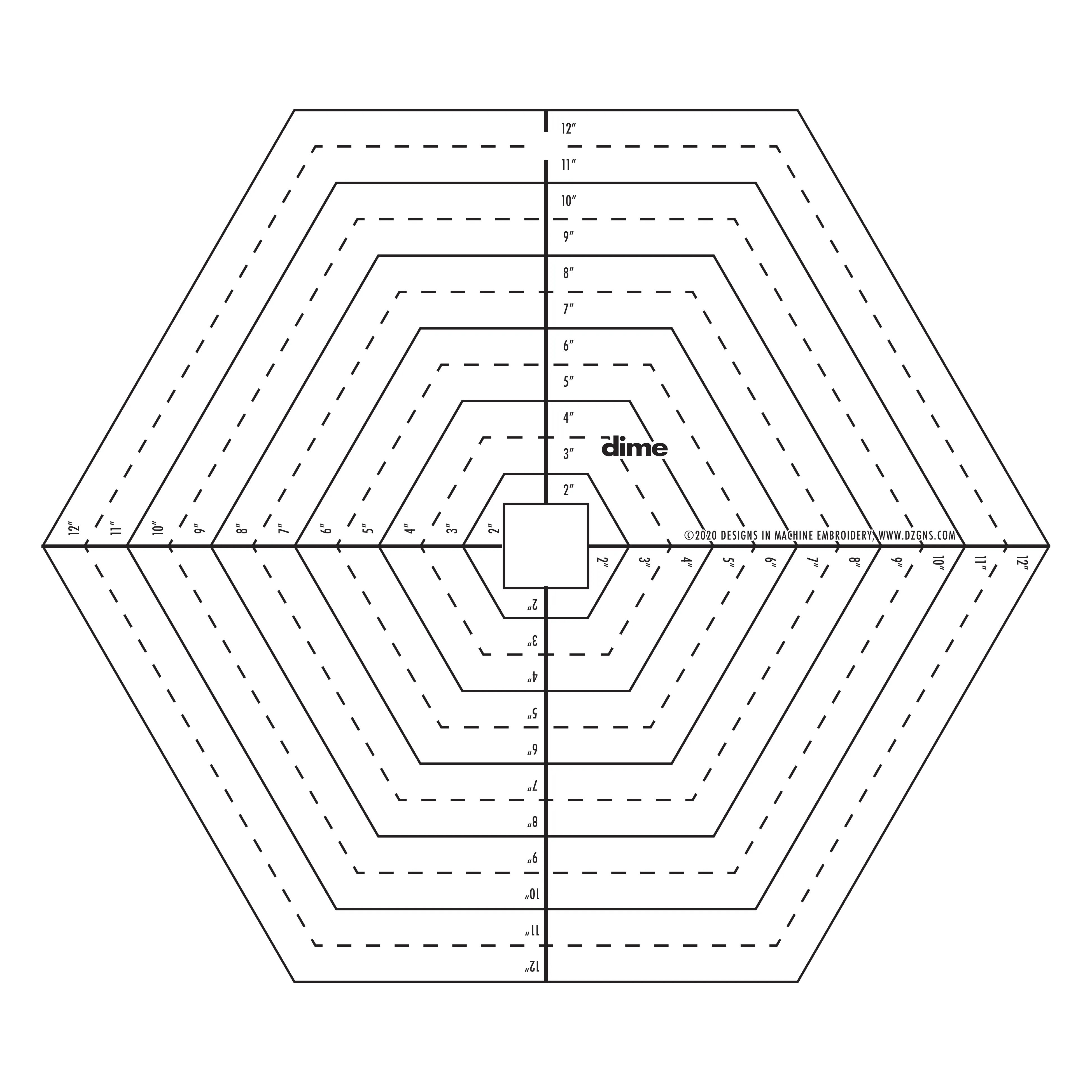 Center It™ - Quilting Placement Templates