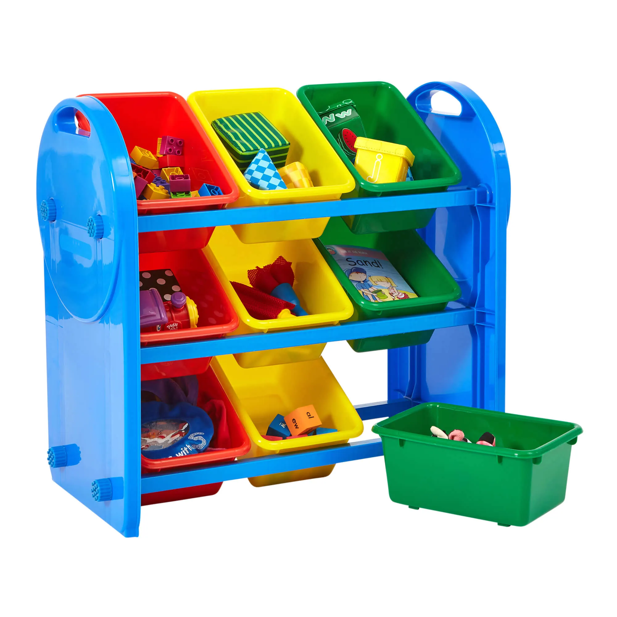 Children's 9-Bin Storage Organiser Unit | Toy Storage