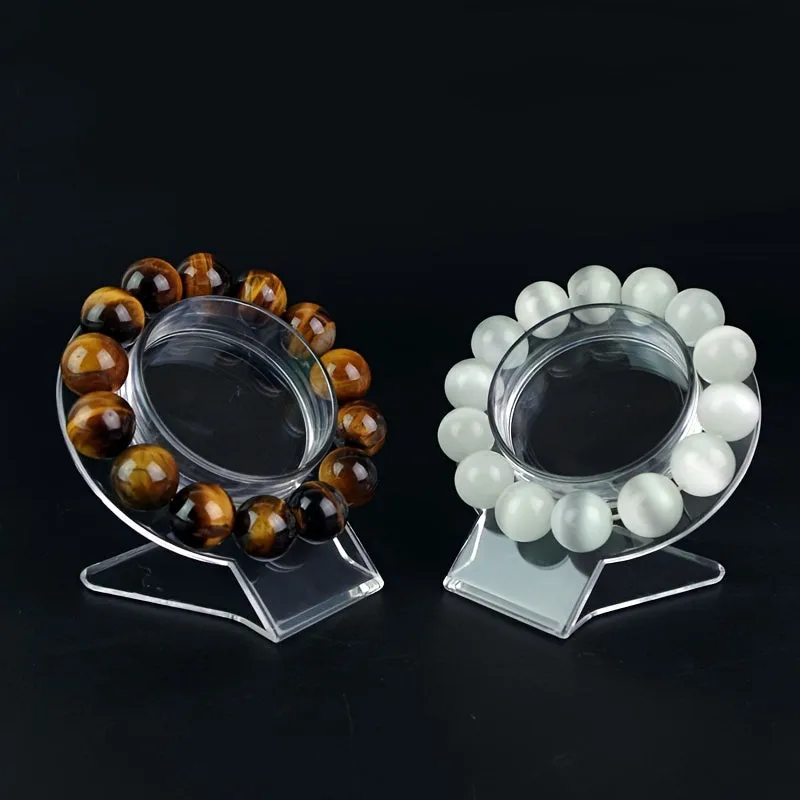 Clear Acrylic Bracelet Stand Show off your jewelry in style