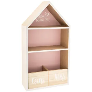 Coins and Keys Storage Rack - Pink