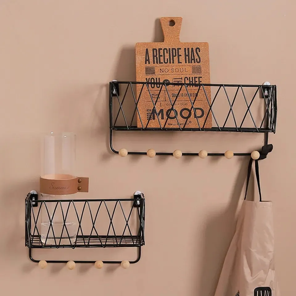 CRISS-CROSS WALL UTILITY SHELF