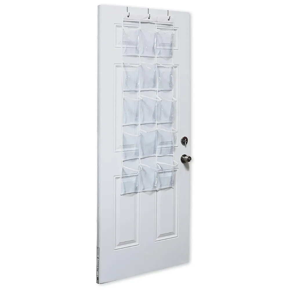 Crystal Clear Over The Door 15 Pockets Organizer (46*132 CM)