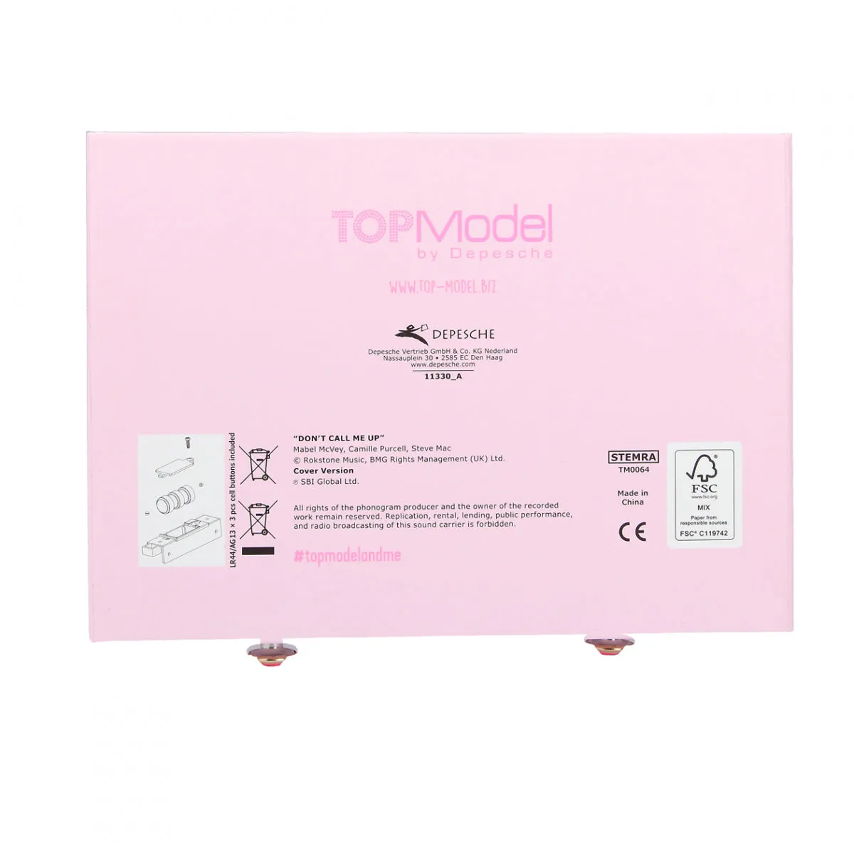 Depesche Topmodel Big Jewellery Box with Code and Sound