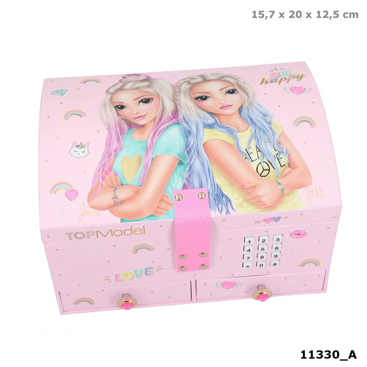 Depesche Topmodel Big Jewellery Box with Code and Sound