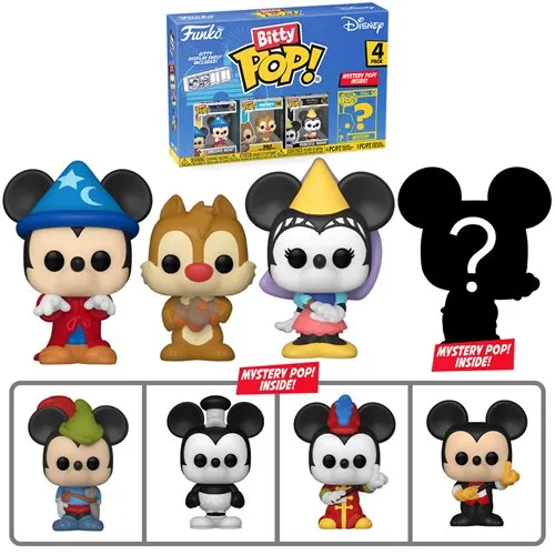 Funko Bitty Pop! Disney Classics Mini-Figure 4-Pack - Select Set(s)