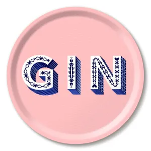 Gin Tray - Light Pink - 31cm