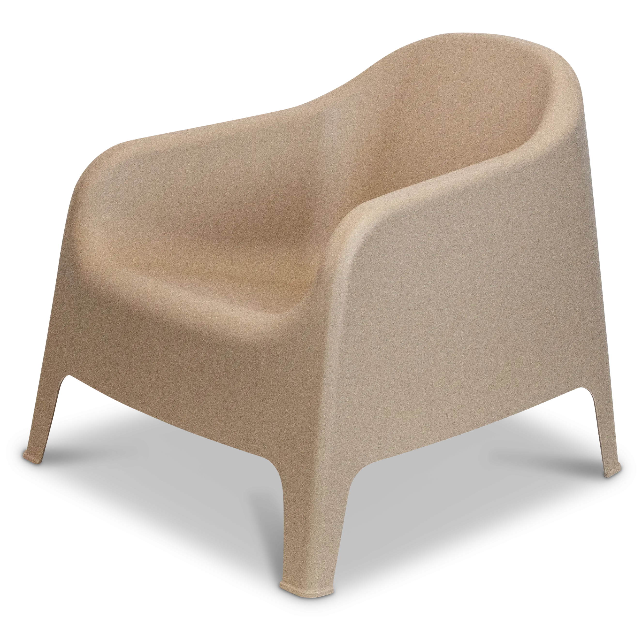 Haven UV Polypropylene Premium Tub Chair in Toffee