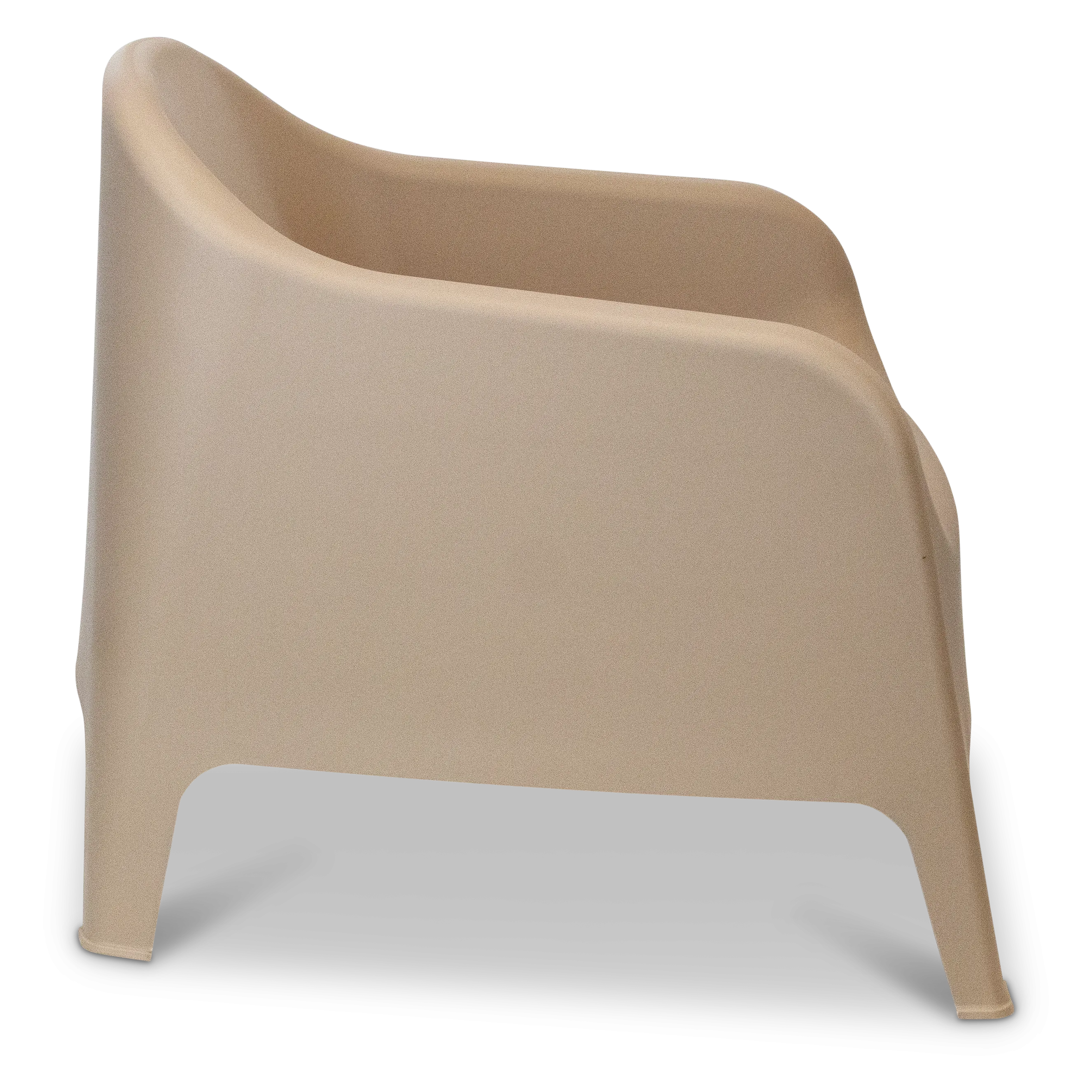 Haven UV Polypropylene Premium Tub Chair in Toffee