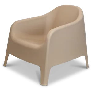 Haven UV Polypropylene Premium Tub Chair in Toffee