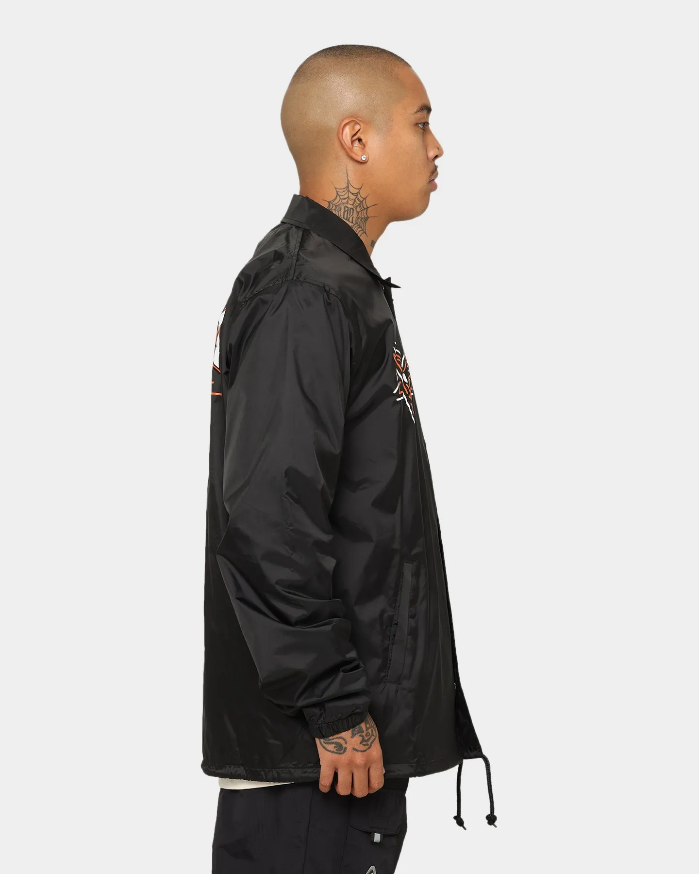 HUF X Thrasher Split Coaches Jacket Black