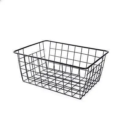 Iron Frame Storage Basket Multifunctional Sundries