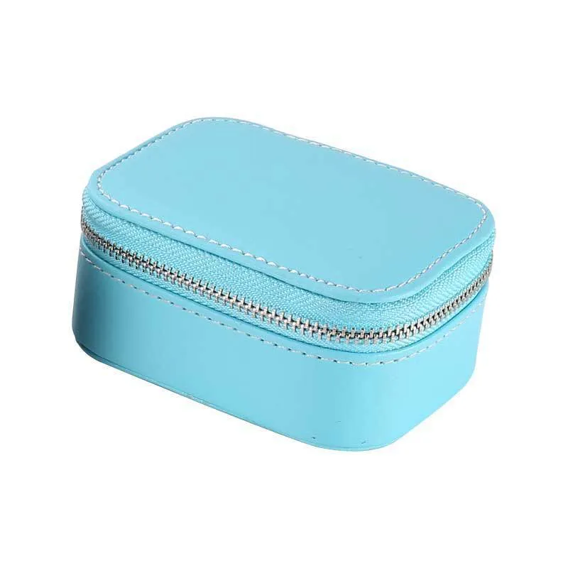 Jewelry Storage Box PU Leather Travel Portable Holders Case