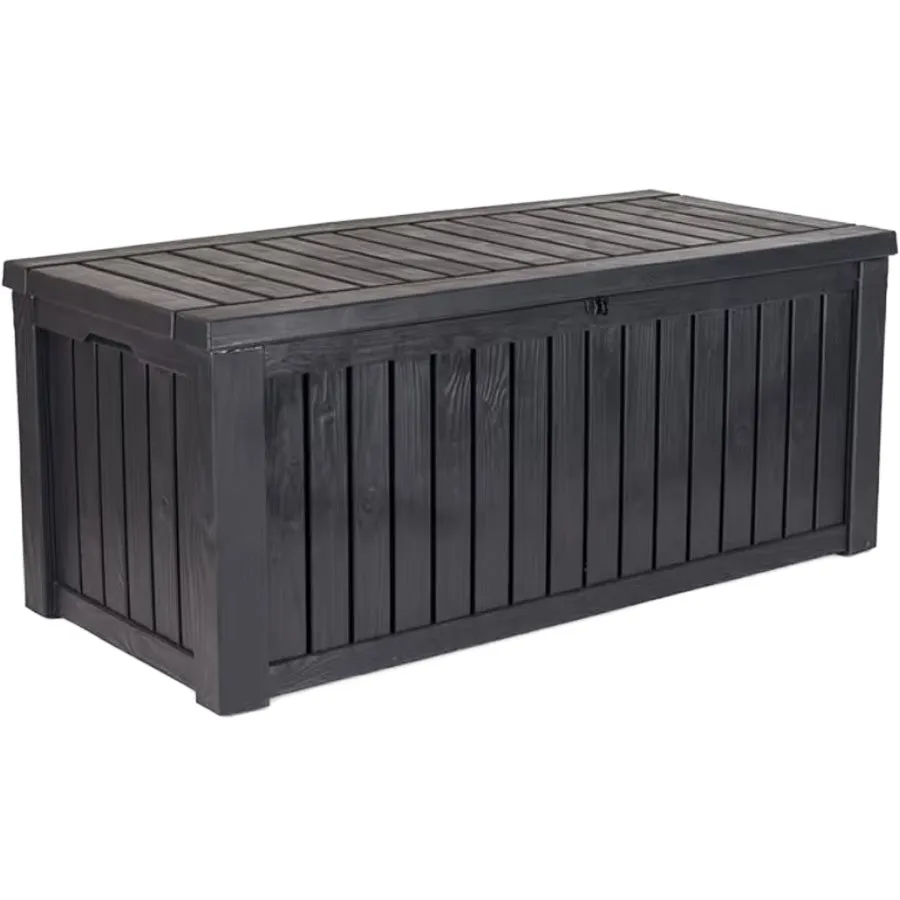 Keter Rockwood 570L Storage Box - Anthracite