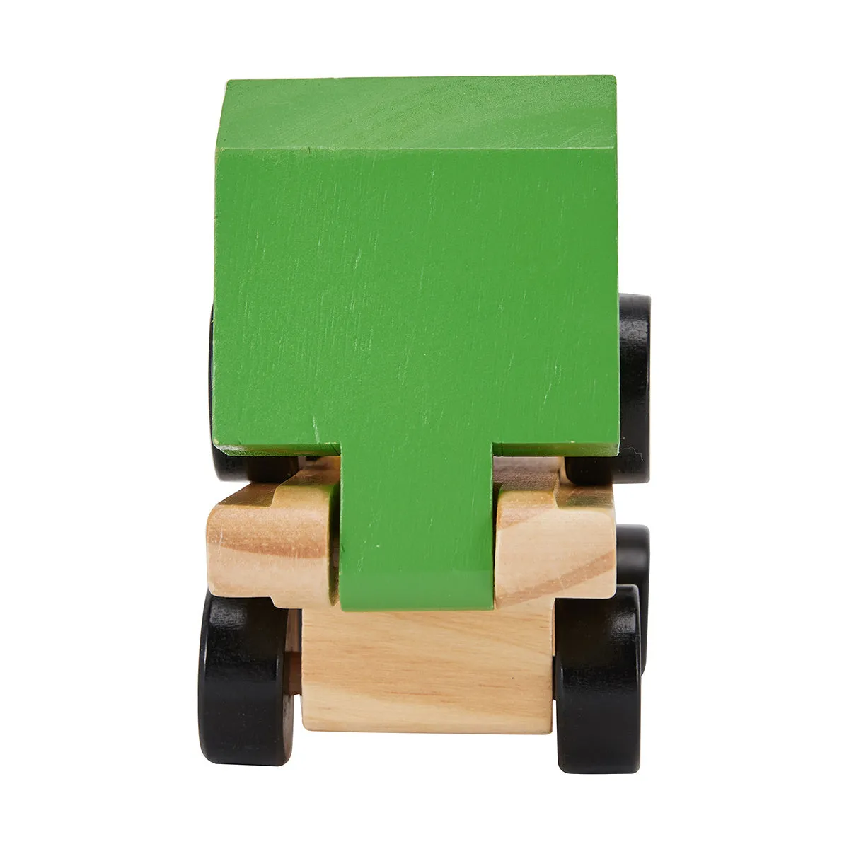 Kids Wooden Car Carrier Truck Toy (Wood) movable tray and car-Age: 18 M 