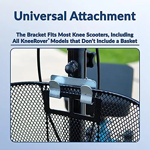 KneeRover Knee Scooter Basket Accessory with Convenient Handle - Compatible with Most Knee Scooters