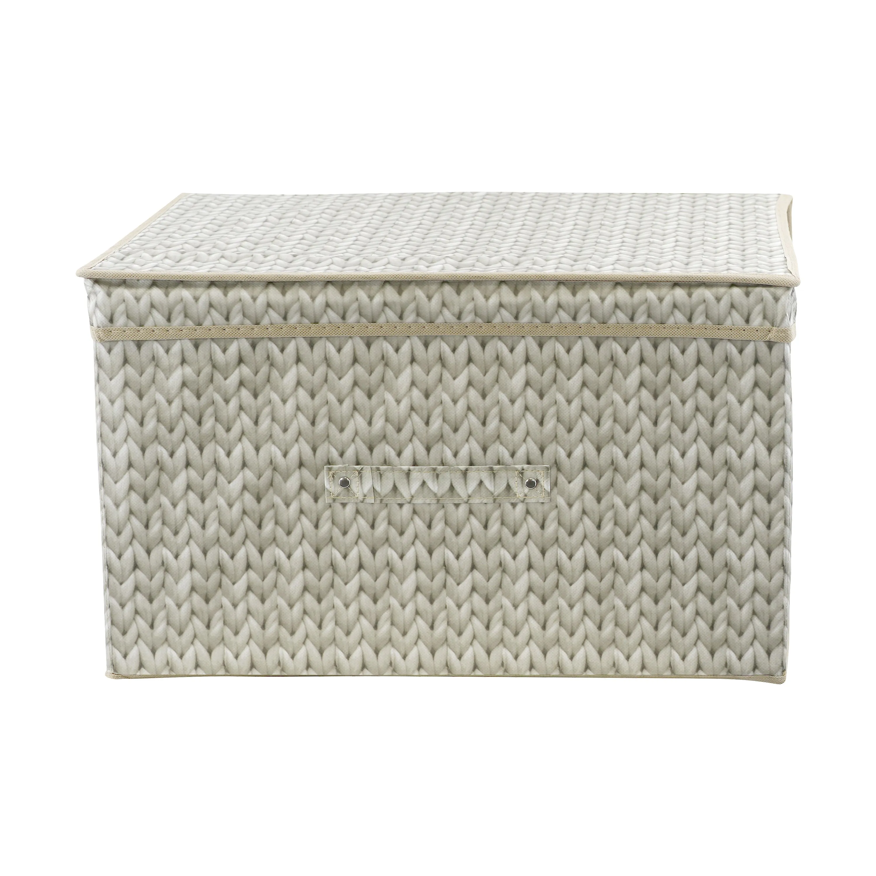 Knit Natural Large Storage Box