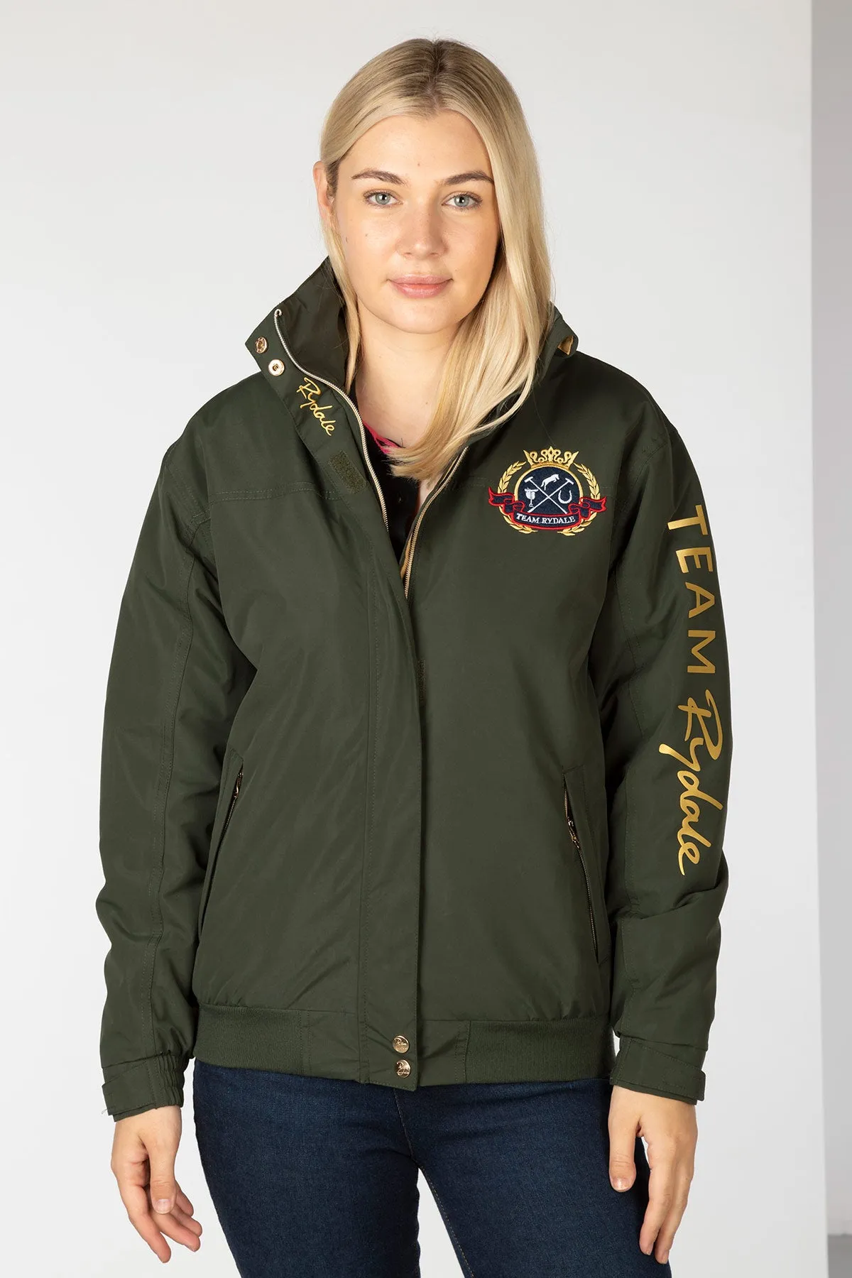 Ladies Emblem Bomber Jacket - Ripon