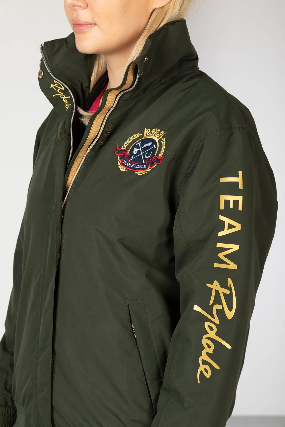 Ladies Emblem Bomber Jacket - Ripon