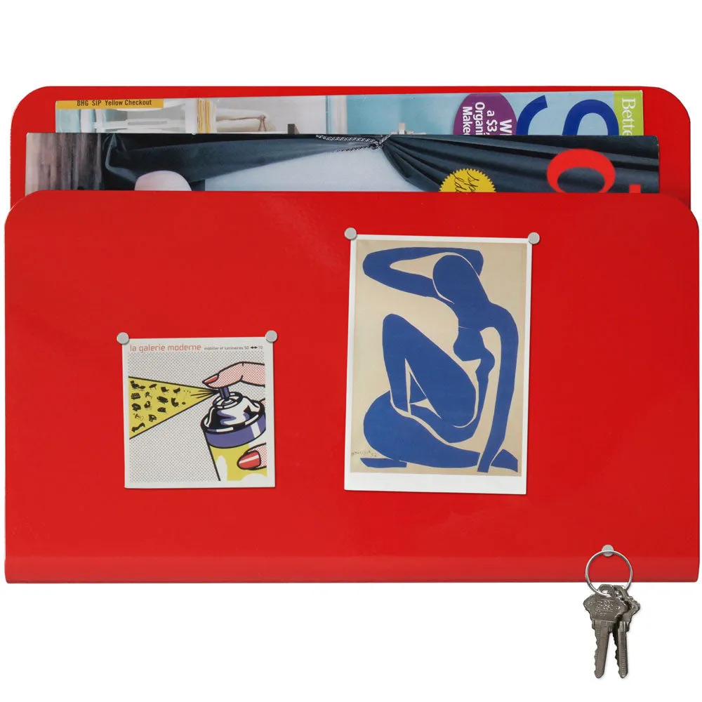 Magazine Pocket and Magnetic Memo Board