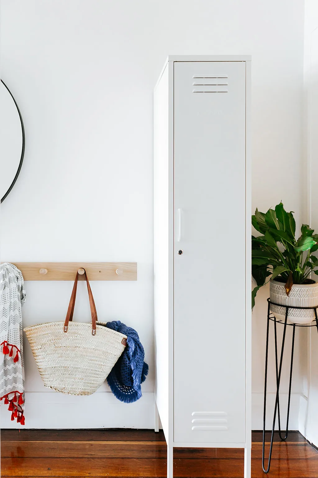 Mustard Made Skinny Locker - Chalk