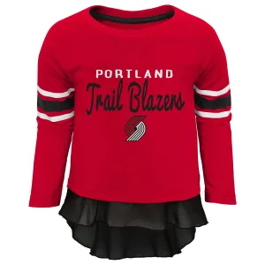 Outerstuff NBA Infants Portland Trail Blazers Mini Formation Long Sleeve Set