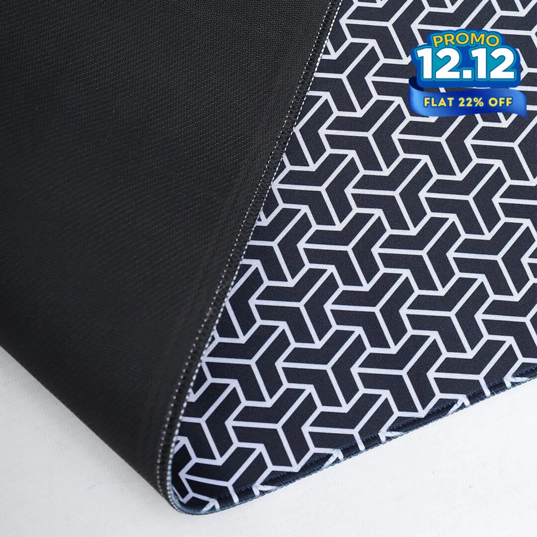 Printed Desk Mat - Triangular Pattern