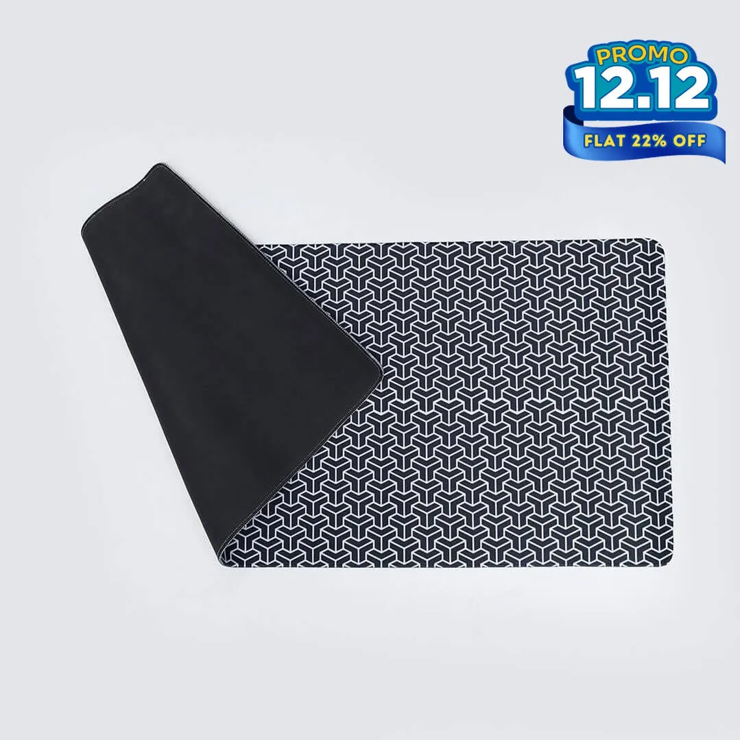 Printed Desk Mat - Triangular Pattern