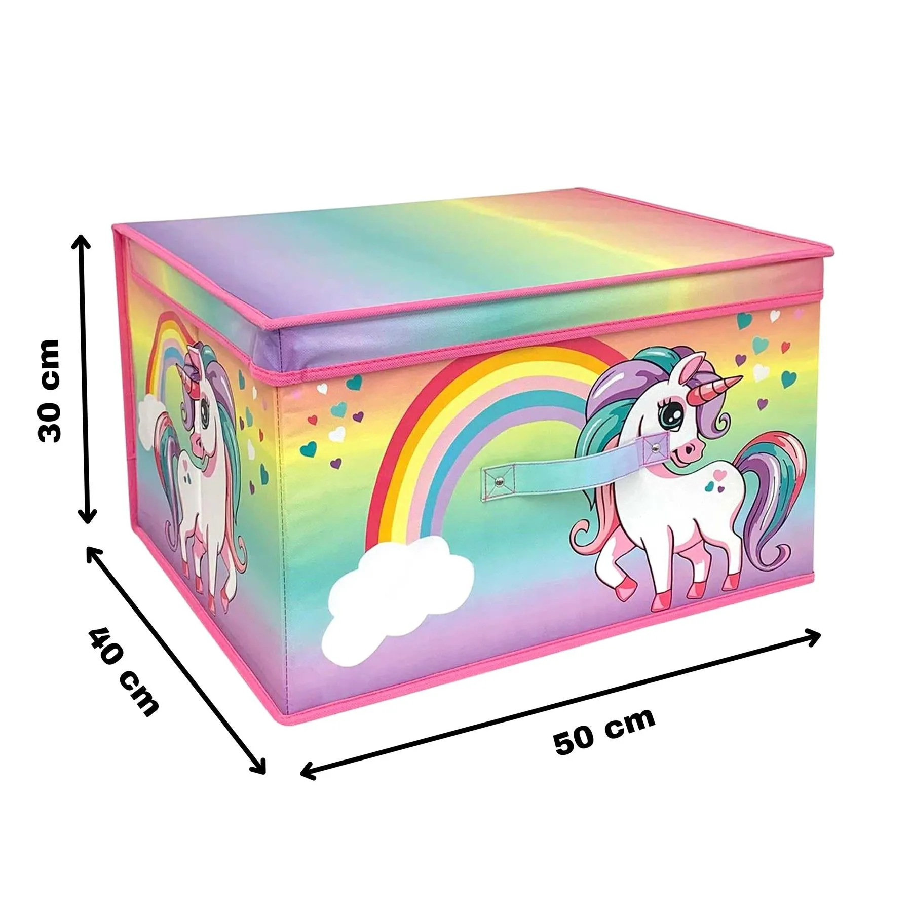 Rainbow Unicorn Storage Box