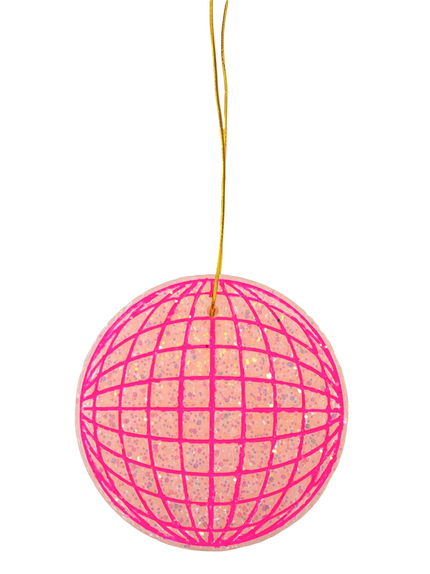 Simply Southern Freshiez Pink Disco Ball Air Freshener in Cactus Bloom Scent - Vibrant Aroma for Car, Locker, Drawers, Closet (30-45 Days)