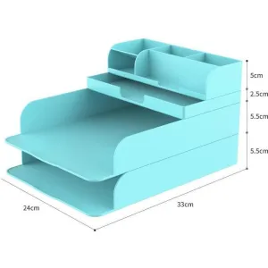 Stackable and Customizable Desktop Organizer