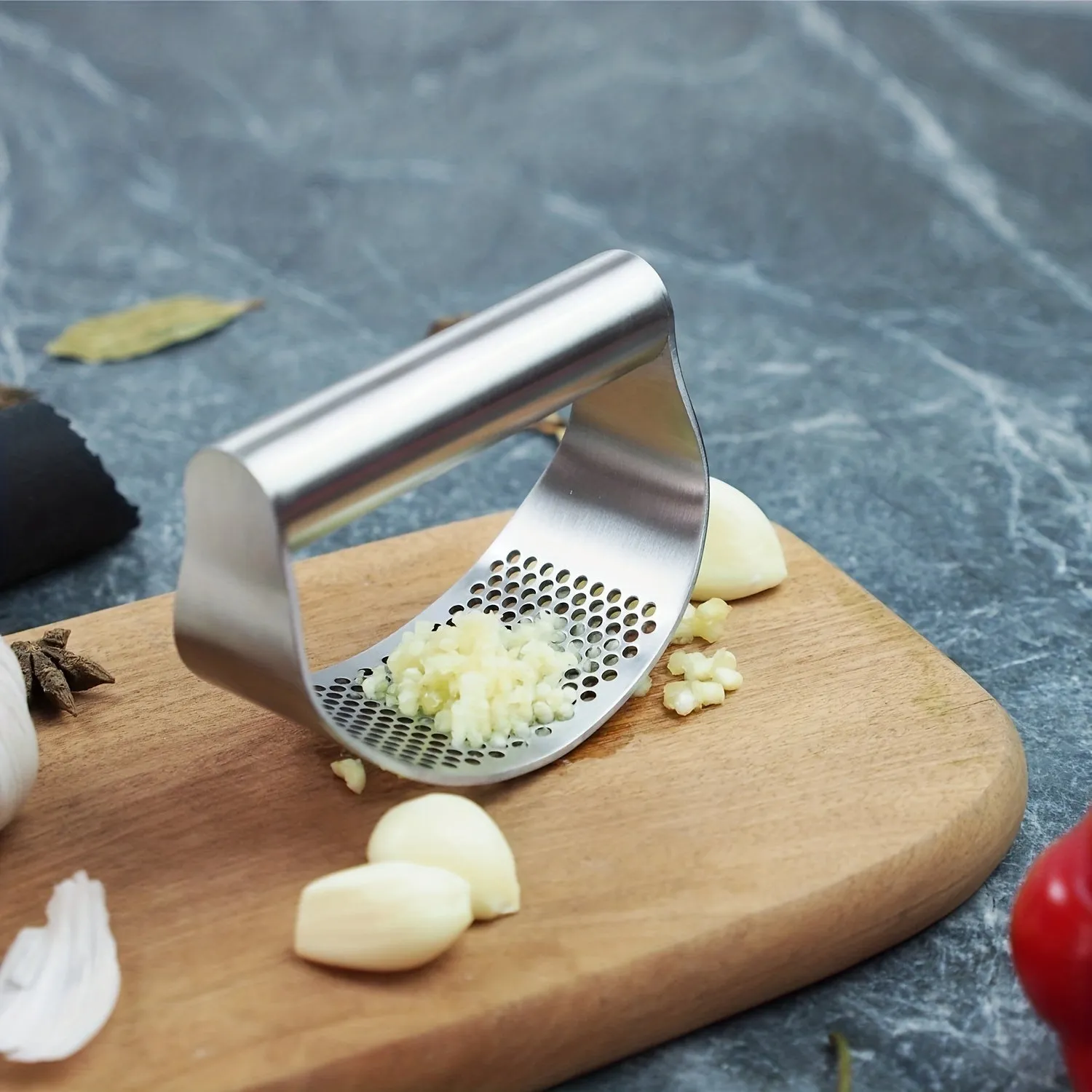 Stainless Steel Garlic Press The Ultimate Kitchen Gadgets