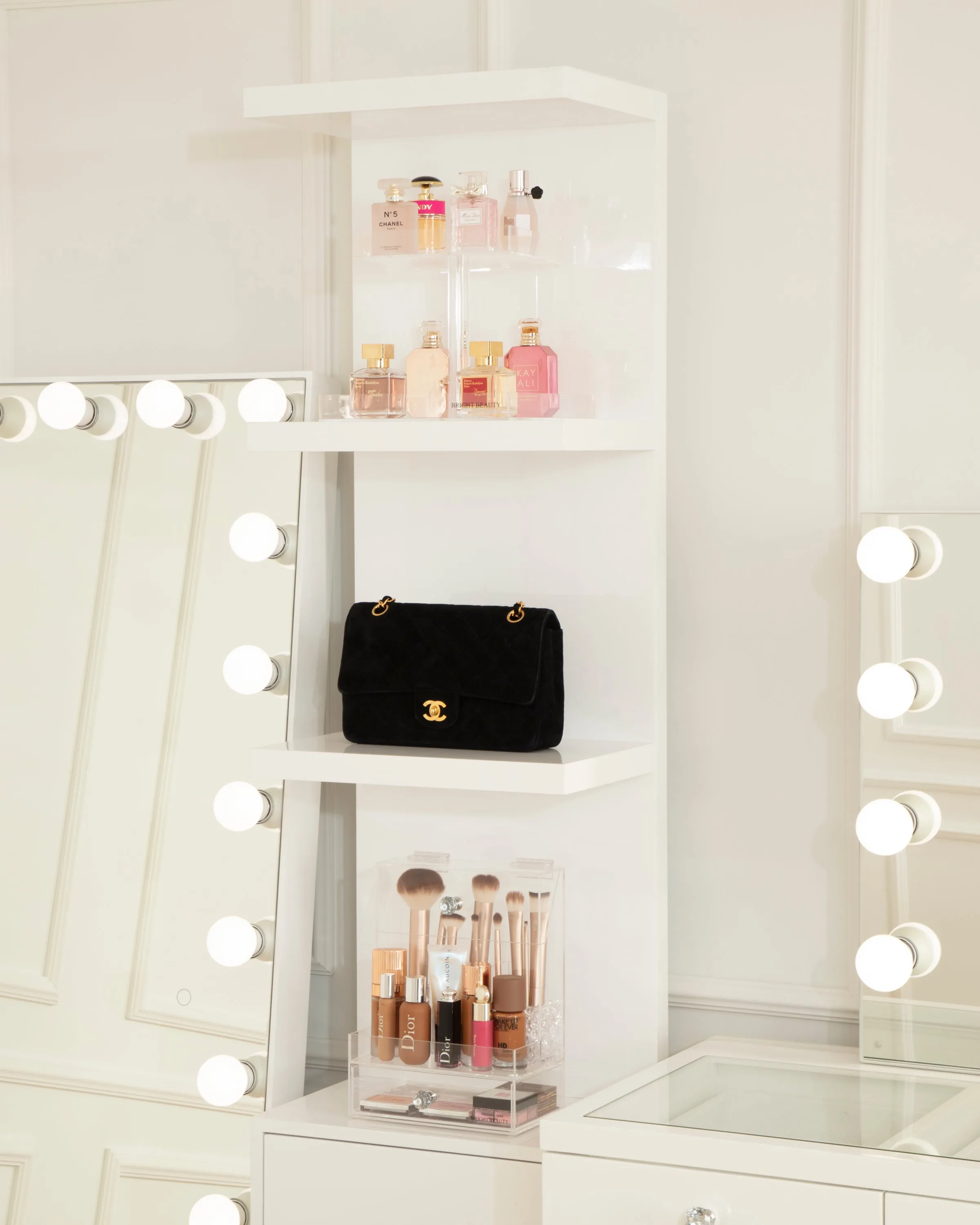 The perfume organizer