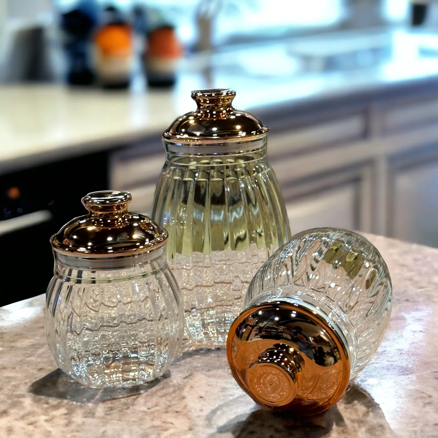 Transparent Airtight Food Storage Jar