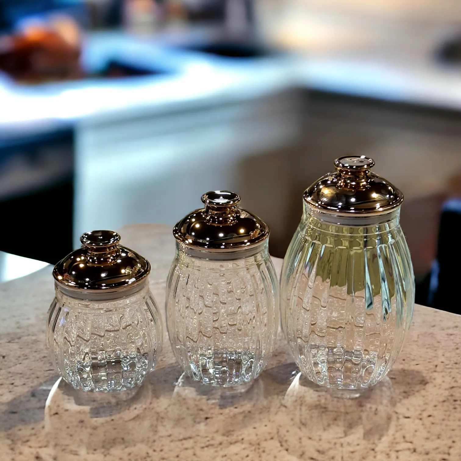 Transparent Airtight Food Storage Jar