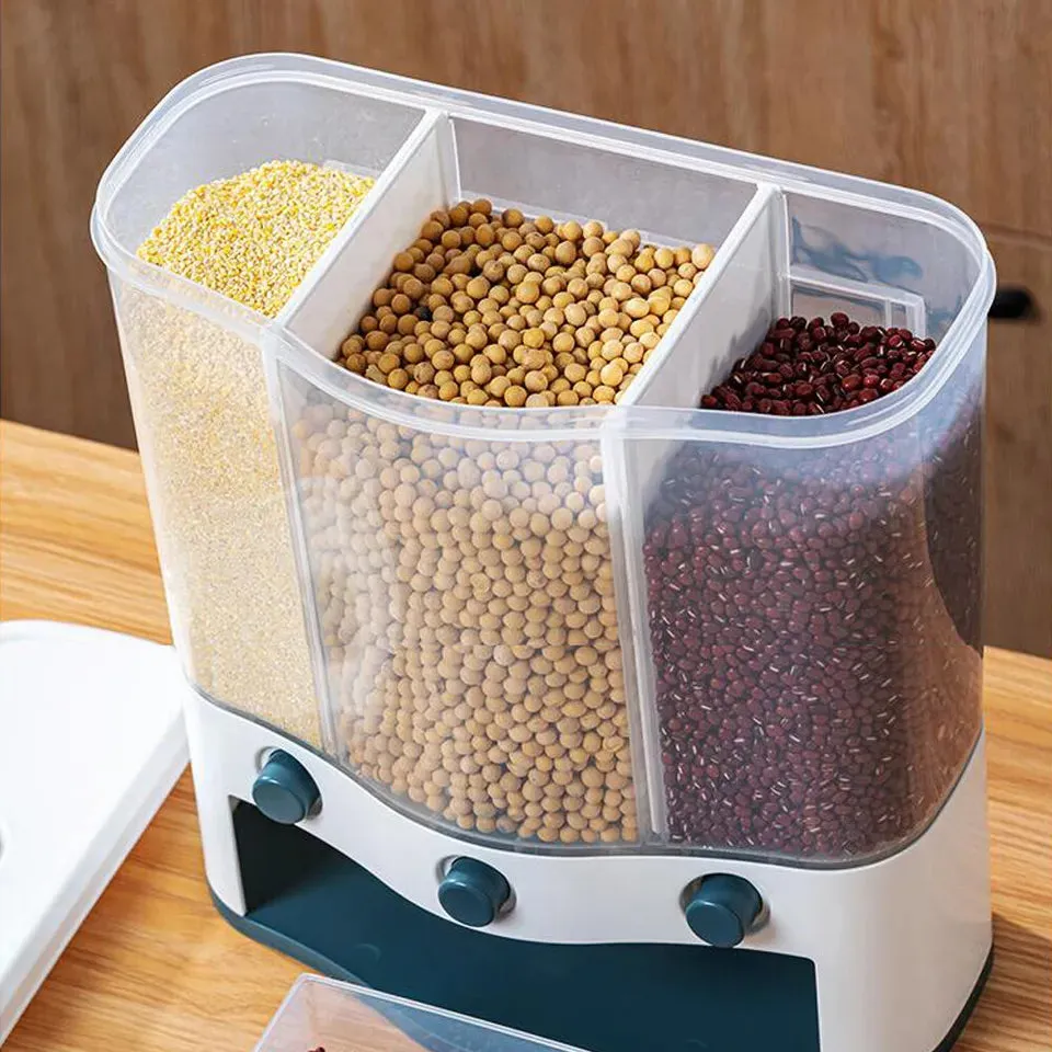 WALL MOUNTED GRAIN FOOD CONTAINER