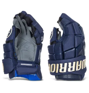 Warrior QR6 Pro Stock Senior Hockey Glove - Columbus Blue Jackets