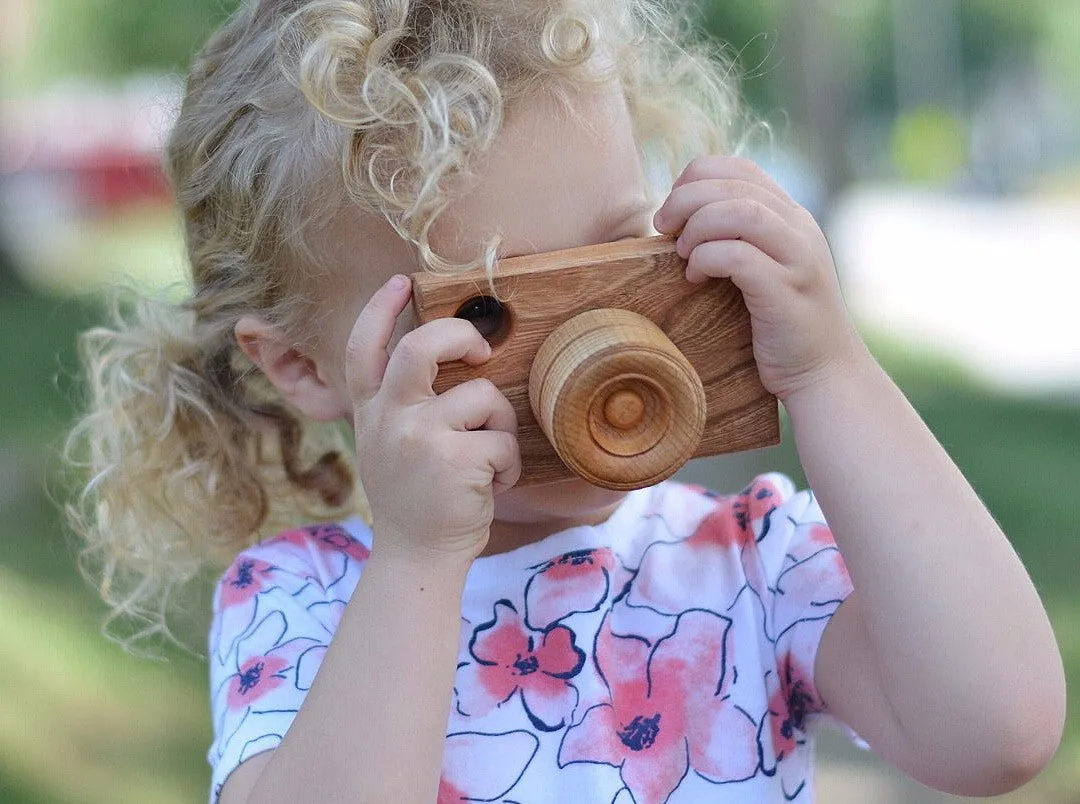 Wooden Toy Camera